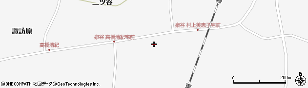宮城県栗原市瀬峰泉谷7周辺の地図