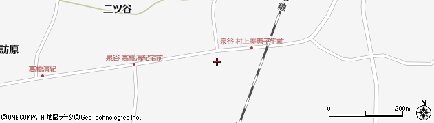 宮城県栗原市瀬峰泉谷12周辺の地図