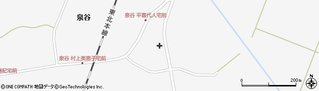 宮城県栗原市瀬峰泉谷48周辺の地図