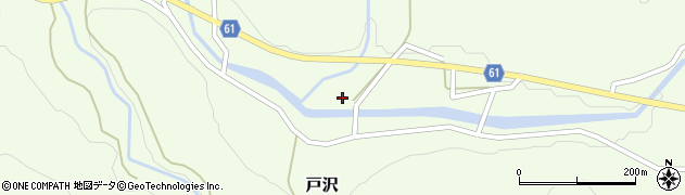 山形県鶴岡市戸沢東俣4周辺の地図