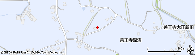 宮城県登米市米山町善王寺深沼2周辺の地図