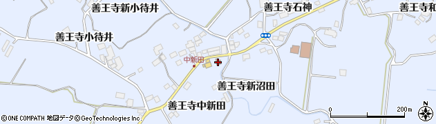 善王寺簡易郵便局周辺の地図