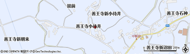 宮城県登米市米山町善王寺小待井21周辺の地図