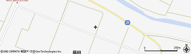 宮城県栗原市瀬峰藤田22周辺の地図