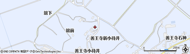 宮城県登米市米山町（善王寺小待井）周辺の地図