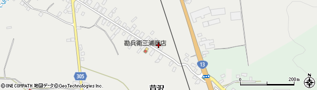 山形県尾花沢市芦沢18-2周辺の地図