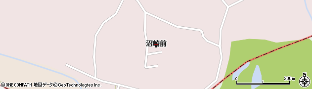 宮城県登米市南方町（沼崎前）周辺の地図