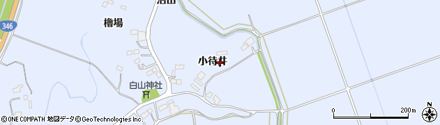 宮城県登米市米山町小待井29周辺の地図