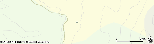 山形県鶴岡市砂谷（栃窪）周辺の地図
