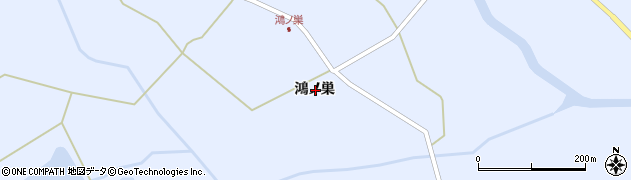 宮城県大崎市古川清水沢鴻ノ巣周辺の地図