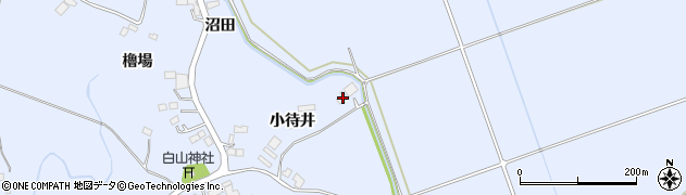 宮城県登米市米山町小待井48周辺の地図