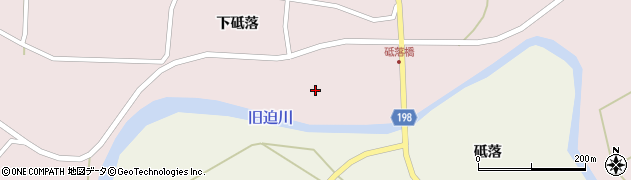 宮城県登米市南方町米袋前周辺の地図