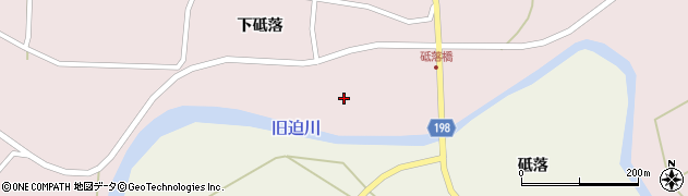 宮城県登米市南方町（米袋前）周辺の地図