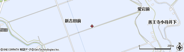 宮城県登米市米山町（新吉田前）周辺の地図
