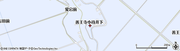 宮城県登米市米山町（善王寺小待井下）周辺の地図