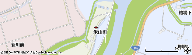 宮城県登米市米山町西野藤渡戸60周辺の地図
