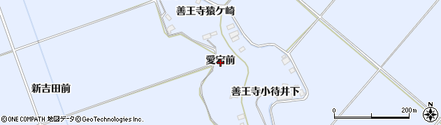 宮城県登米市米山町（愛宕前）周辺の地図