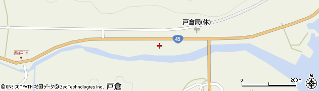 セブン‐イレブン志津川戸倉店周辺の地図
