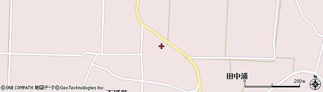 宮城県登米市南方町（砥落）周辺の地図