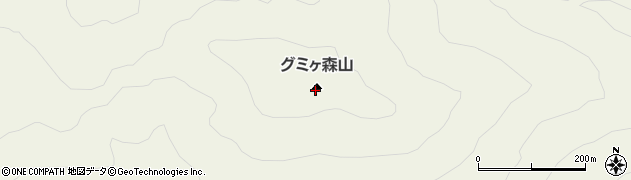 グミケ森山周辺の地図