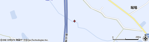 宮城県大崎市古川清水沢（松木下）周辺の地図