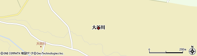 宮城県大崎市古川雨生沢（大谷川）周辺の地図