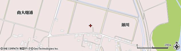 宮城県登米市南方町（瀬川）周辺の地図