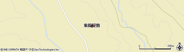 宮城県加美郡加美町上多田川東原屋敷周辺の地図