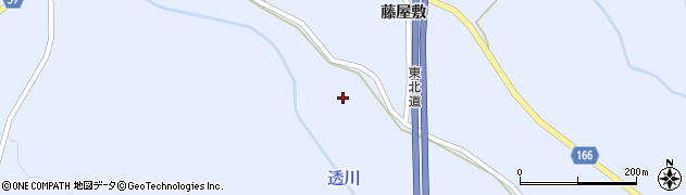 宮城県大崎市古川清水沢藤屋敷表周辺の地図