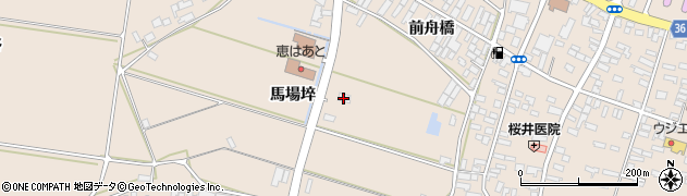 宮城県登米市登米町寺池周辺の地図
