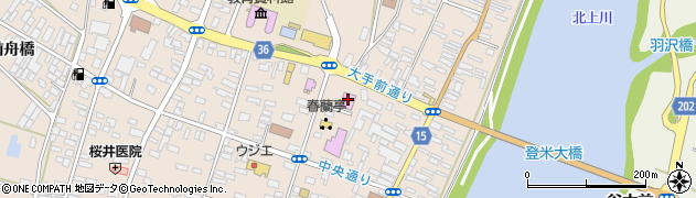登米市高倉勝子美術館桜小路周辺の地図