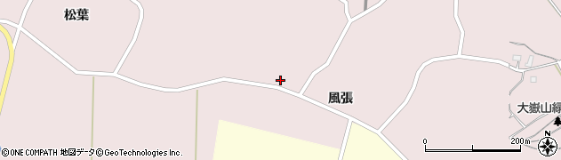 宮城県登米市南方町（細川浦）周辺の地図