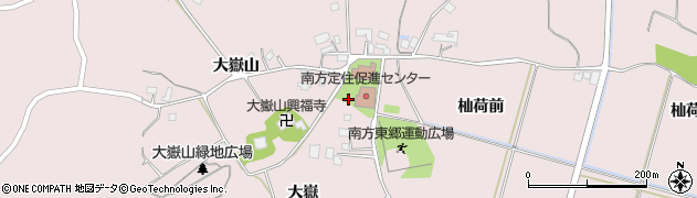宮城県登米市南方町本郷大嶽34周辺の地図