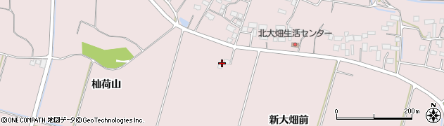 宮城県登米市南方町新大畑前周辺の地図