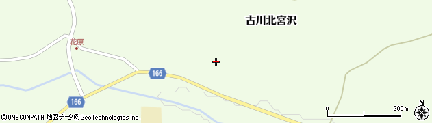 宮城県大崎市古川北宮沢（上前田西）周辺の地図