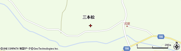 宮城県大崎市古川北宮沢（三本松）周辺の地図