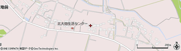 宮城県登米市南方町（大畑）周辺の地図