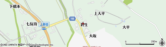 宮城県大崎市岩出山上野目針生3周辺の地図