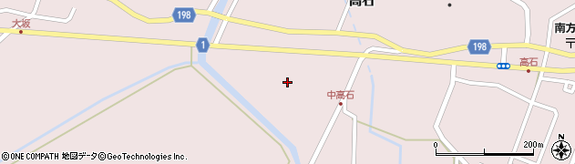 宮城県登米市南方町（高石前）周辺の地図