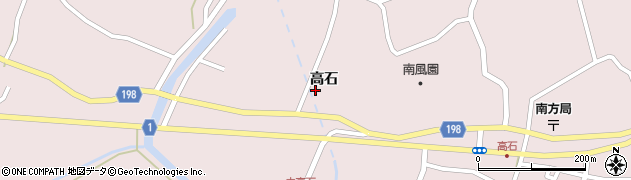 宮城県登米市南方町高石21周辺の地図