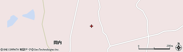 宮城県登米市南方町（新間内）周辺の地図
