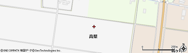 宮城県登米市登米町小島高梨周辺の地図