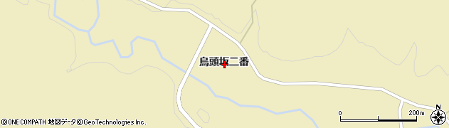 宮城県加美郡加美町上多田川烏頭坂二番周辺の地図