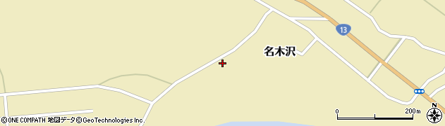 山形県尾花沢市名木沢813周辺の地図