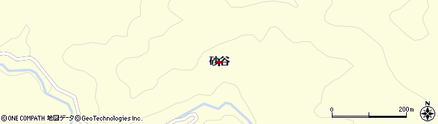 山形県鶴岡市砂谷周辺の地図