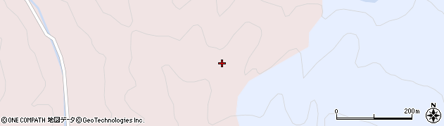山形県鶴岡市五十川（安土）周辺の地図