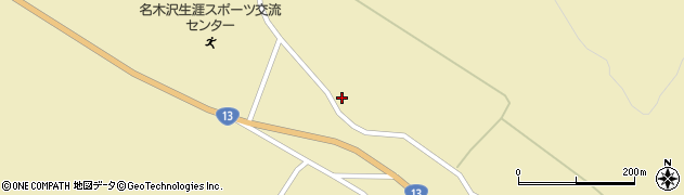山形県尾花沢市名木沢890周辺の地図