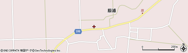 宮城県登米市南方町原浦周辺の地図