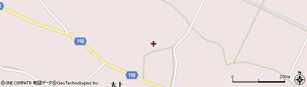 宮城県登米市南方町板ケ沢周辺の地図