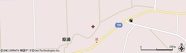 宮城県登米市南方町新原浦周辺の地図